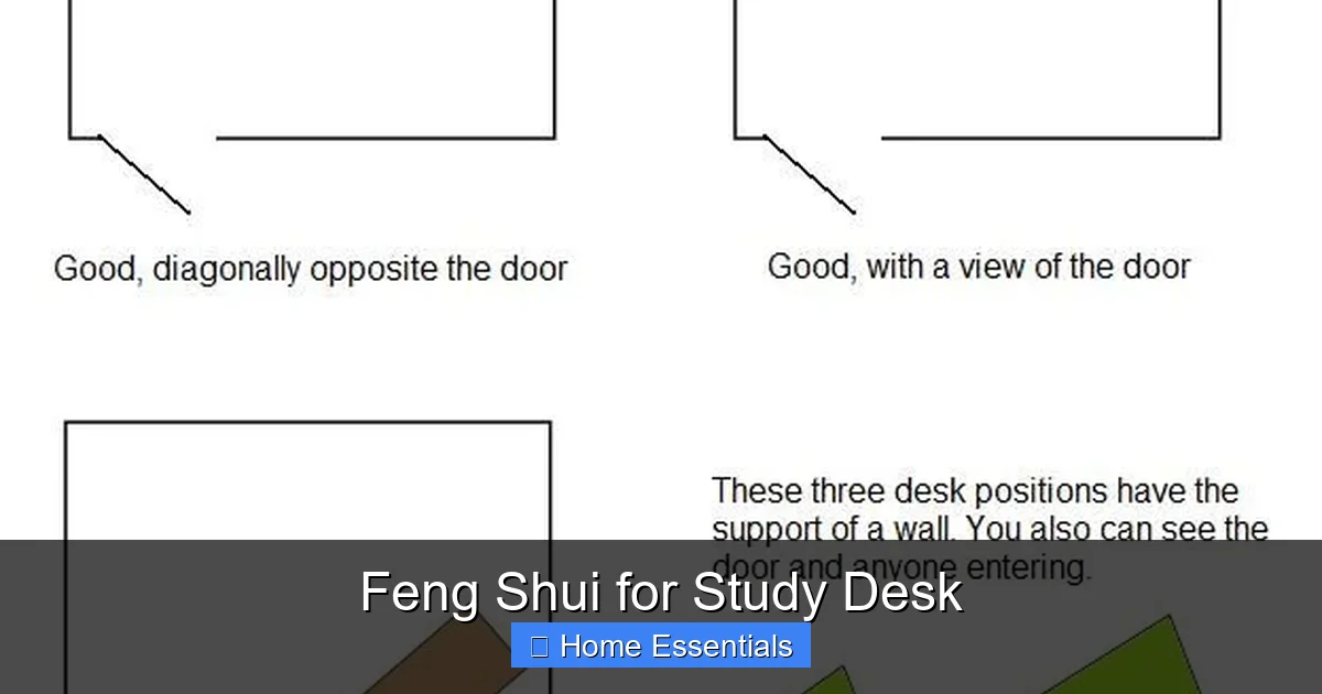 Feng Shui for Study Desk