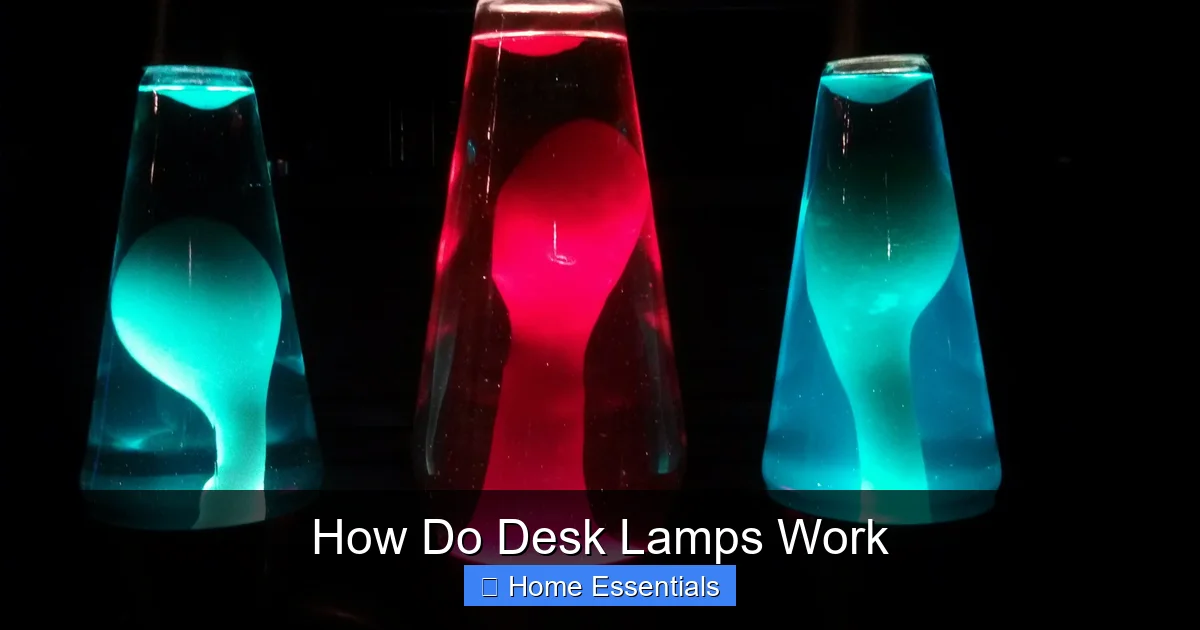 How Do Desk Lamps Work