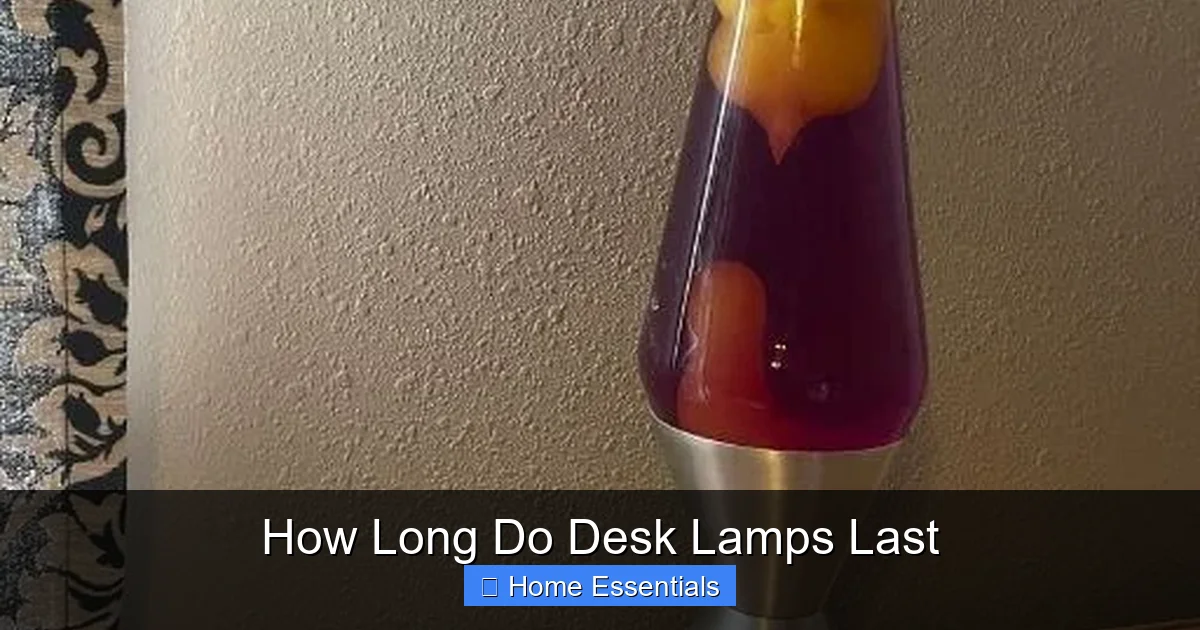 How Long Do Desk Lamps Last