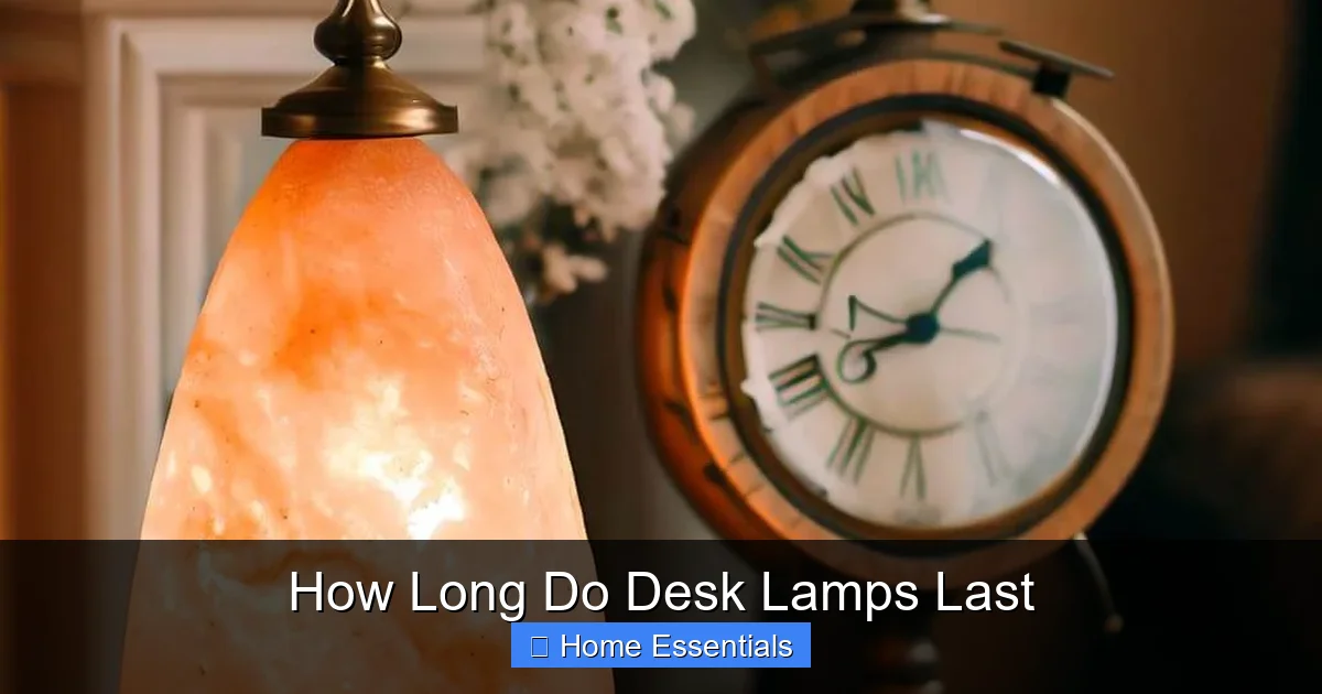 How Long Do Desk Lamps Last