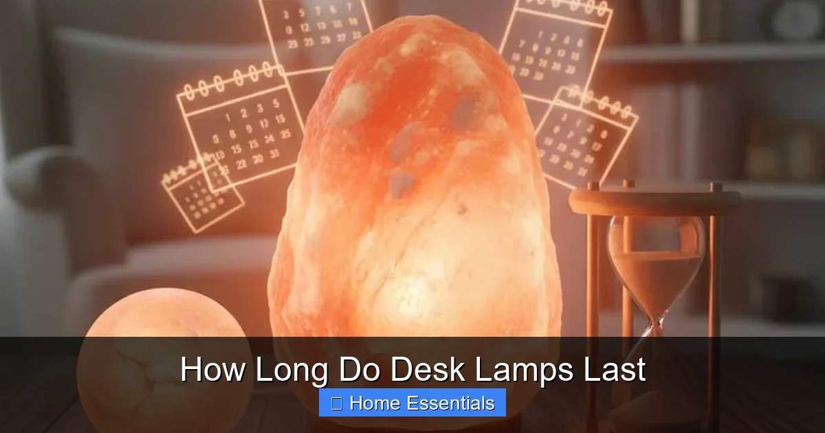 How Long Do Desk Lamps Last
