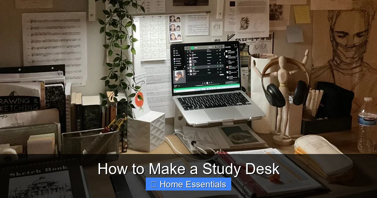 How to Make a Study Desk