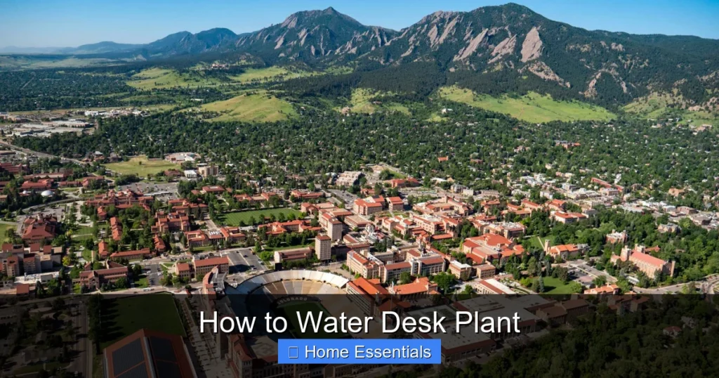 How to Water Desk Plant