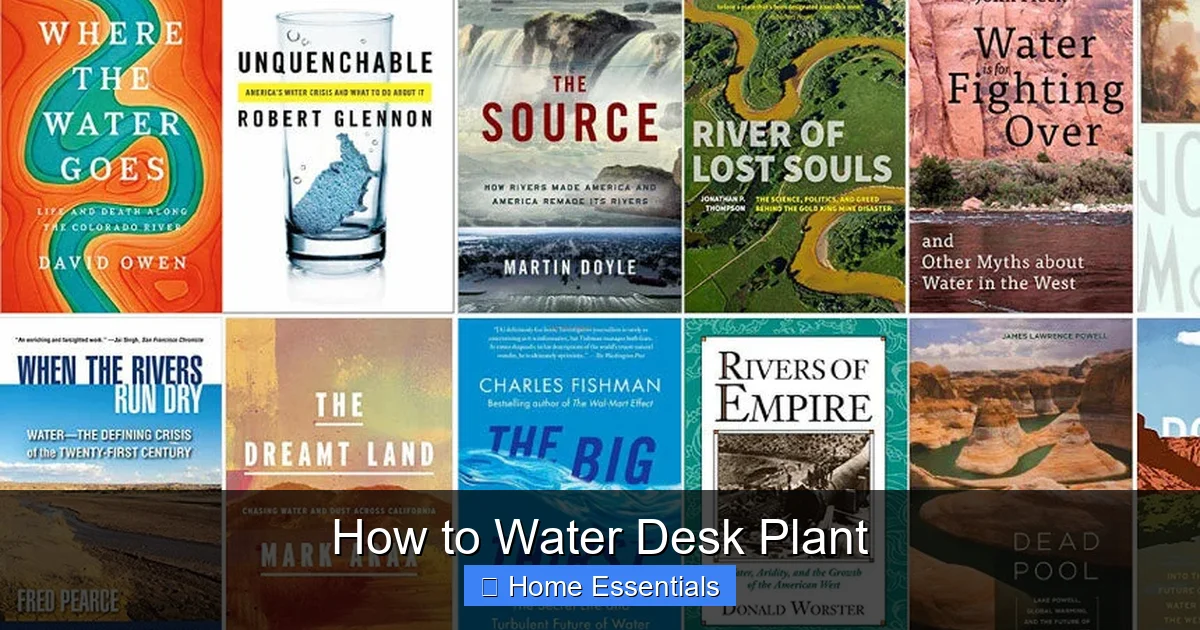 How to Water Desk Plant