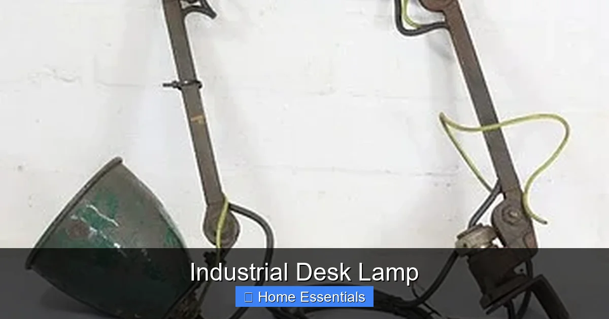 Industrial Desk Lamp