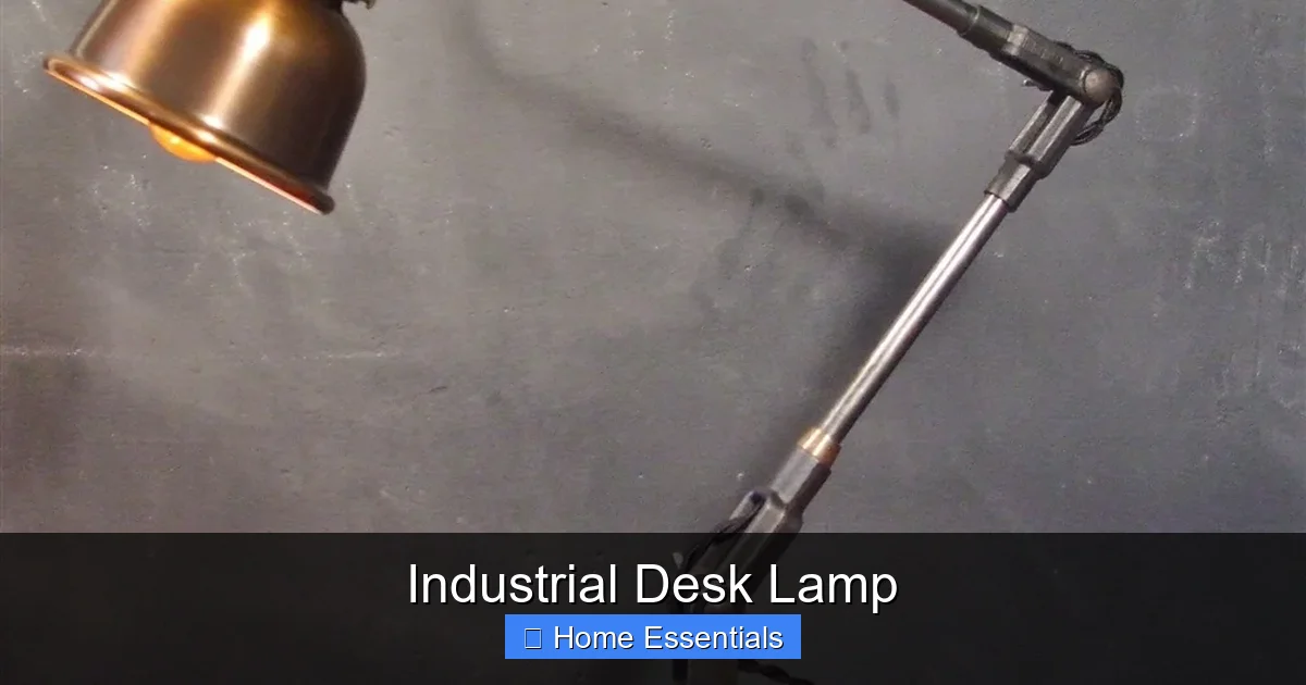 Industrial Desk Lamp