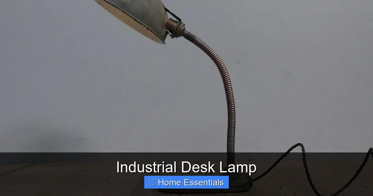 Industrial Desk Lamp