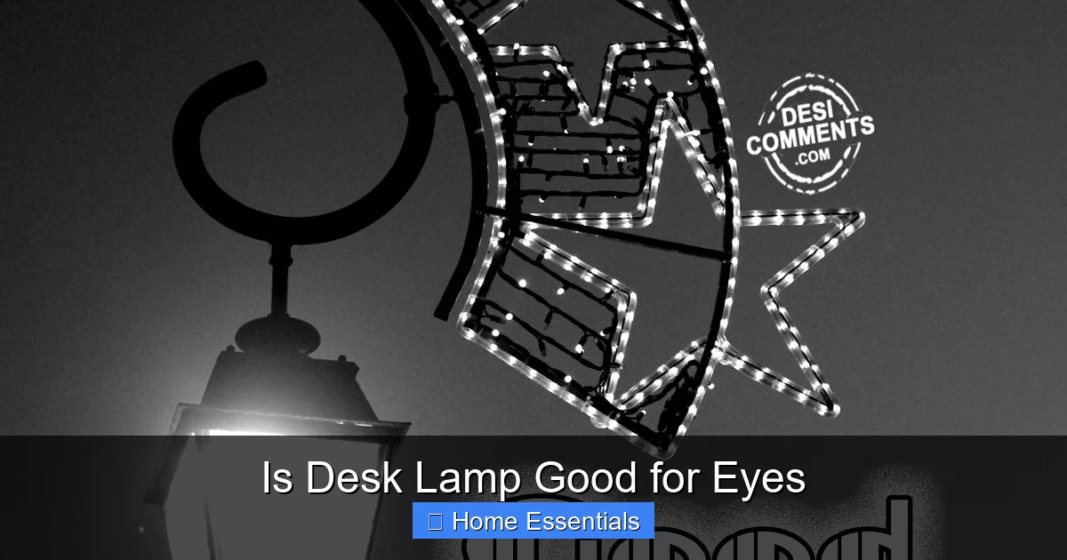 Is Desk Lamp Good for Eyes