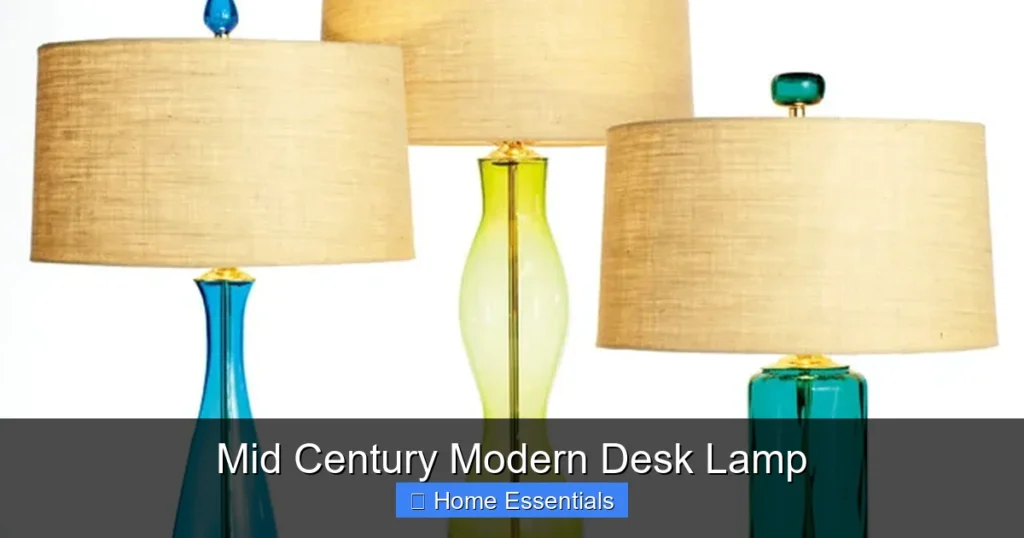 Mid Century Modern Desk Lamp