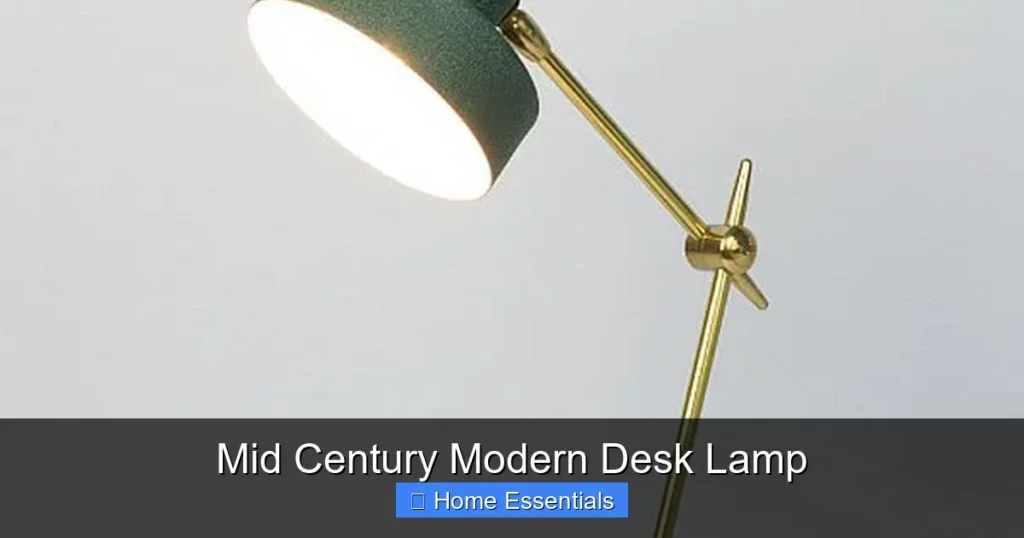 Mid Century Modern Desk Lamp