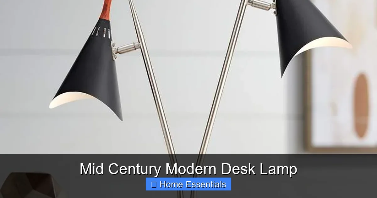 Mid Century Modern Desk Lamp