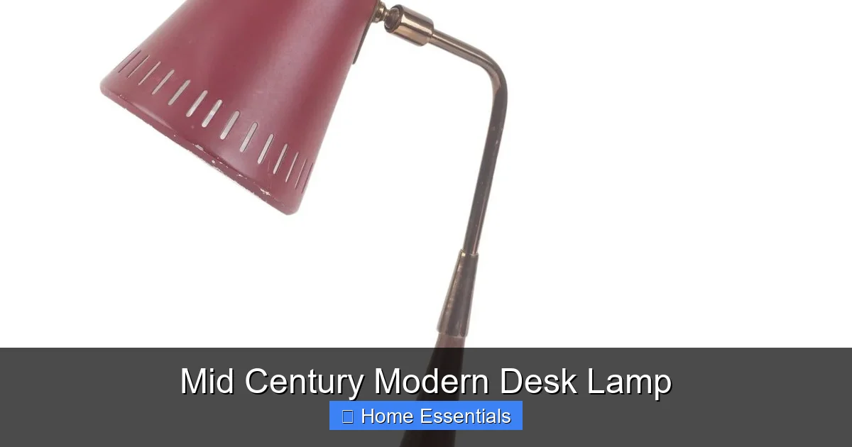 Mid Century Modern Desk Lamp