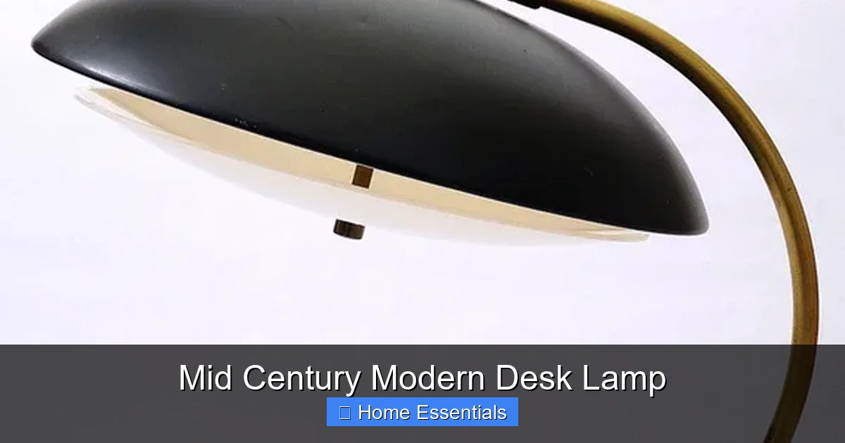 Mid Century Modern Desk Lamp