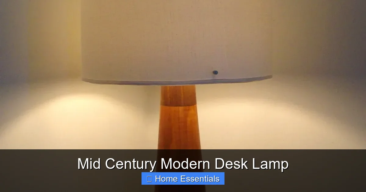Mid Century Modern Desk Lamp