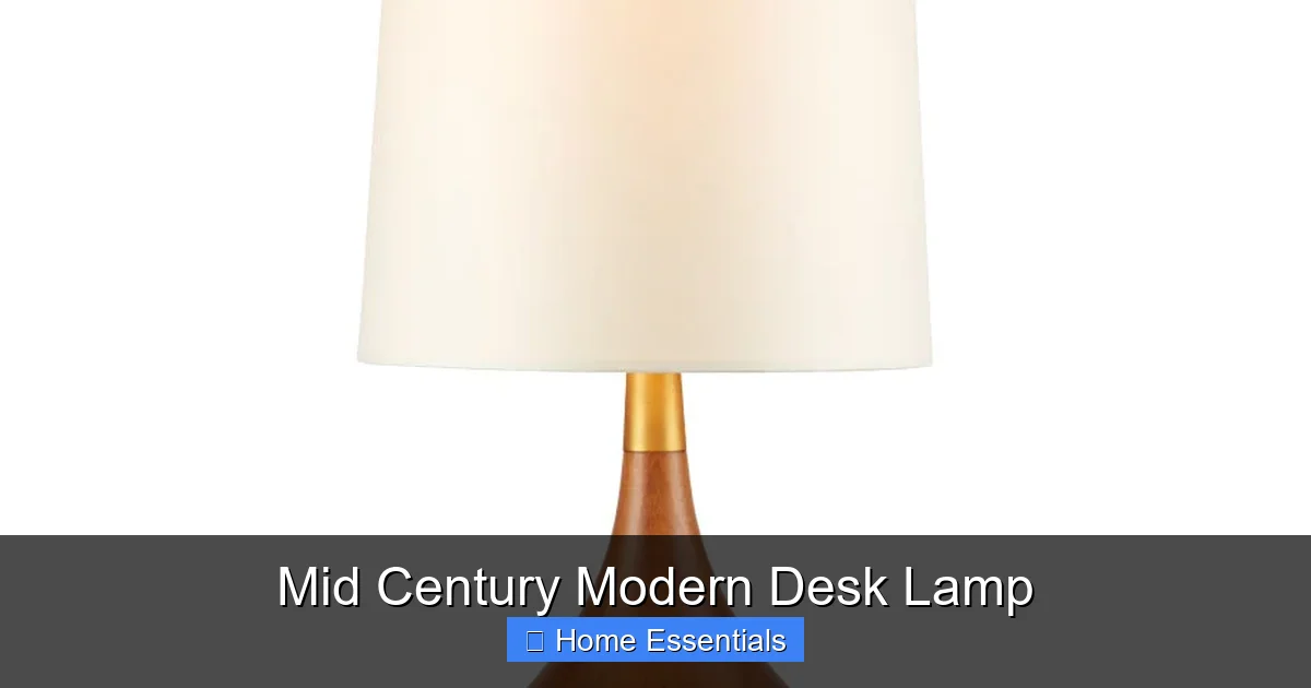 Mid Century Modern Desk Lamp