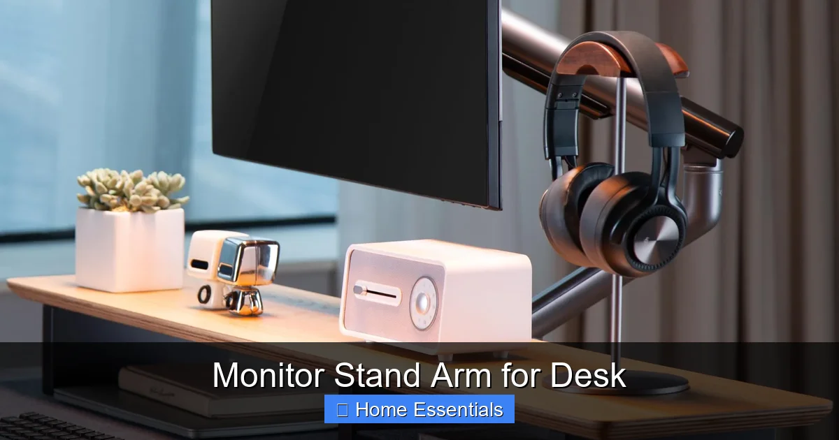 Monitor Stand Arm for Desk