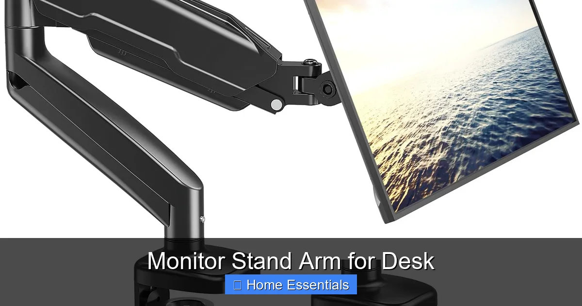 Monitor Stand Arm for Desk