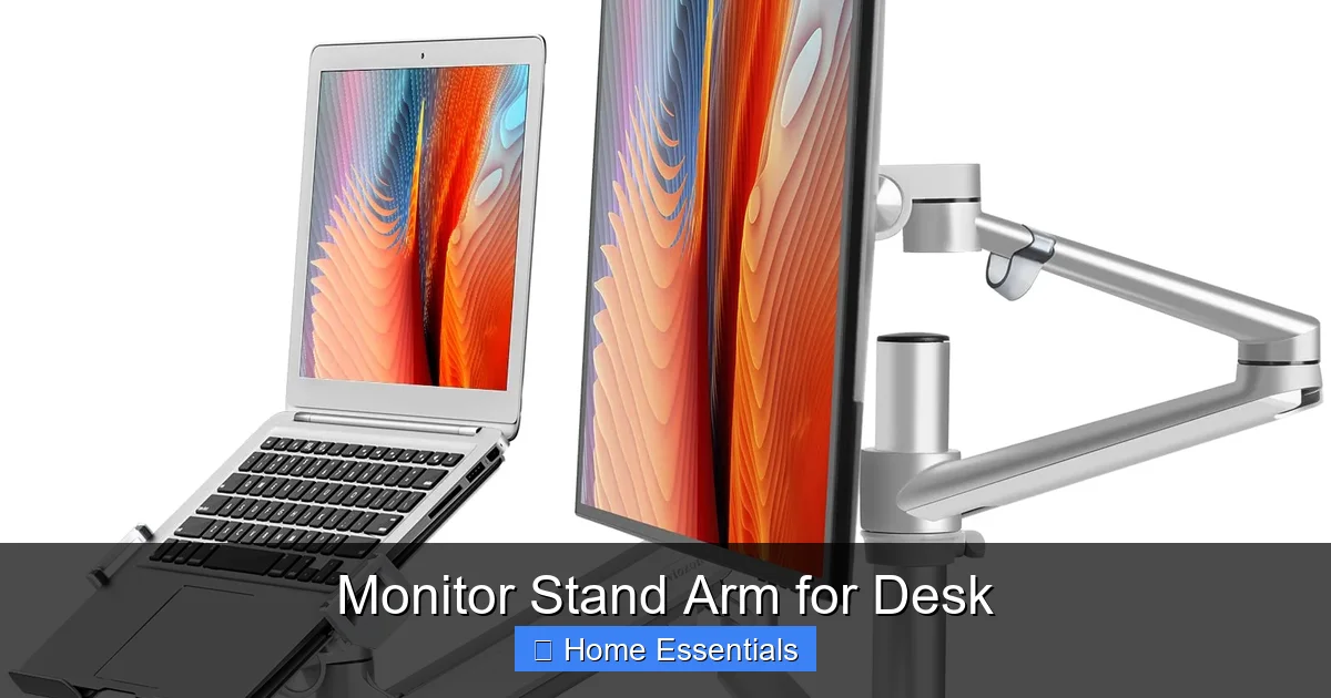 Monitor Stand Arm for Desk