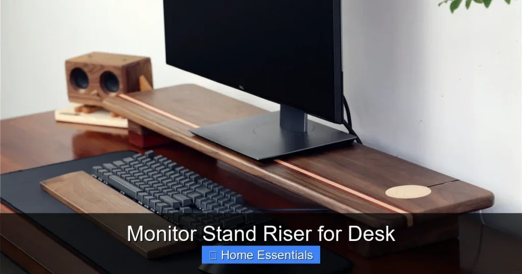 Monitor Stand Riser for Desk