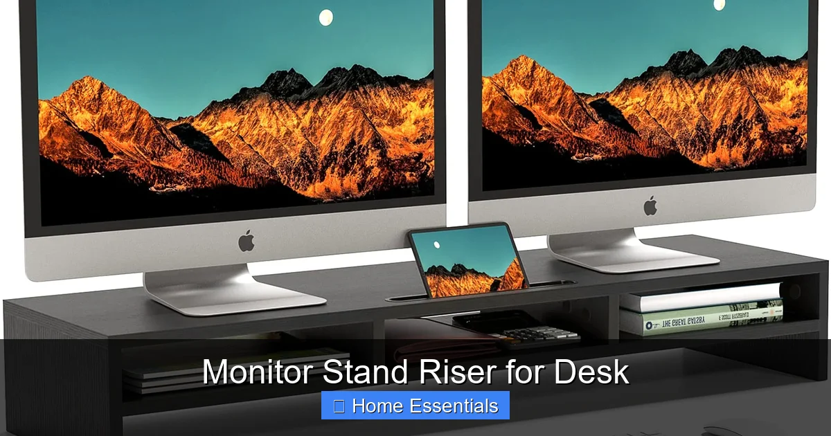 Monitor Stand Riser for Desk