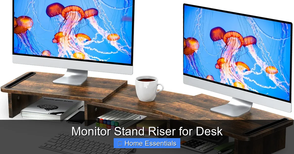 Monitor Stand Riser for Desk
