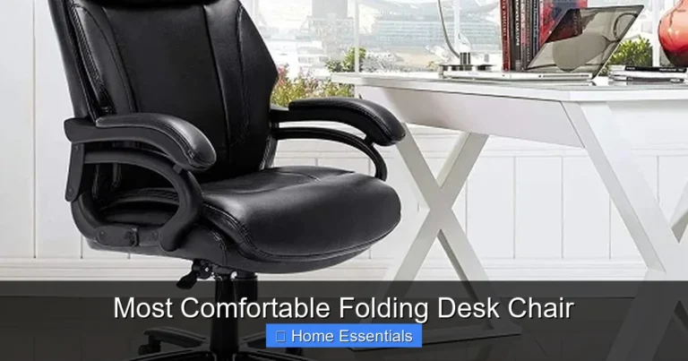 Most Comfortable Folding Desk Chair