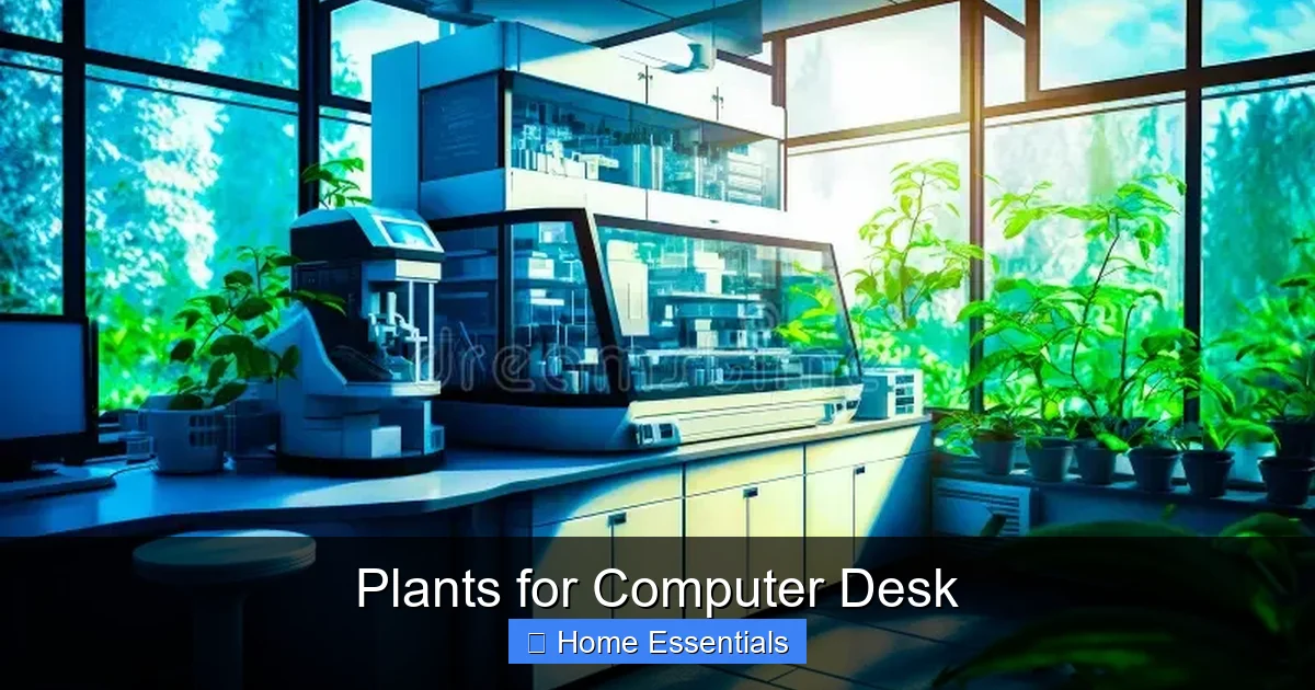 Plants for Computer Desk