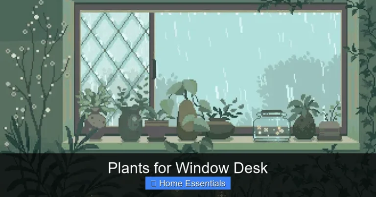 Plants for Window Desk