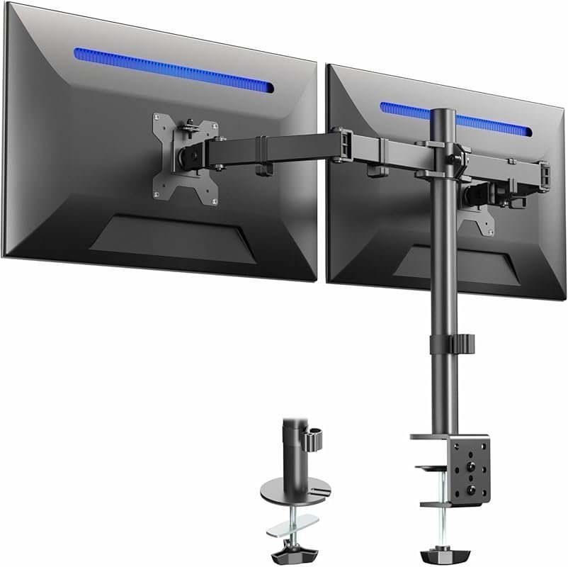 VIVO Dual Monitor Desk Mount Holds 2 Screens up to 30 Inches and 22 lb