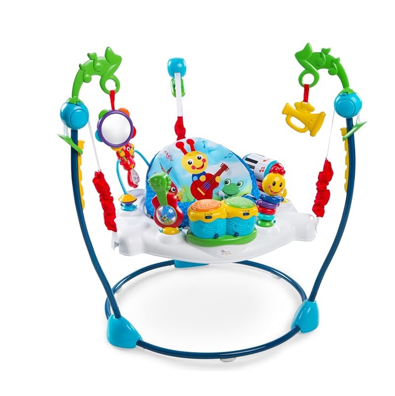 Baby Einstein Neighborhood Symphony Activity Baby Jumper with Lights, 
