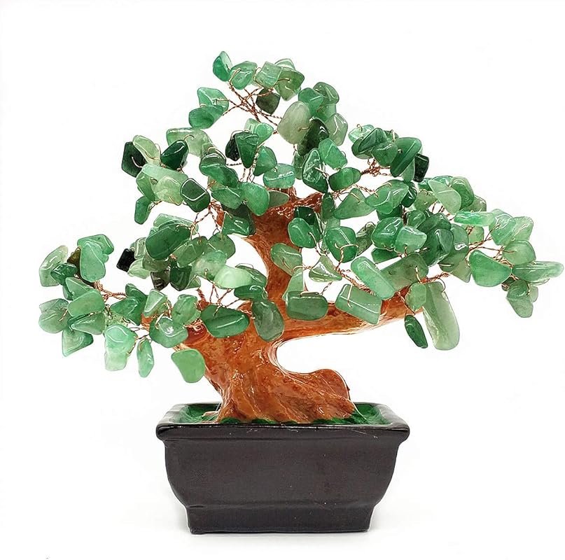 Feng Shui Quartz Crystal Money Tree Bonsai Style for Luck and Wealth –