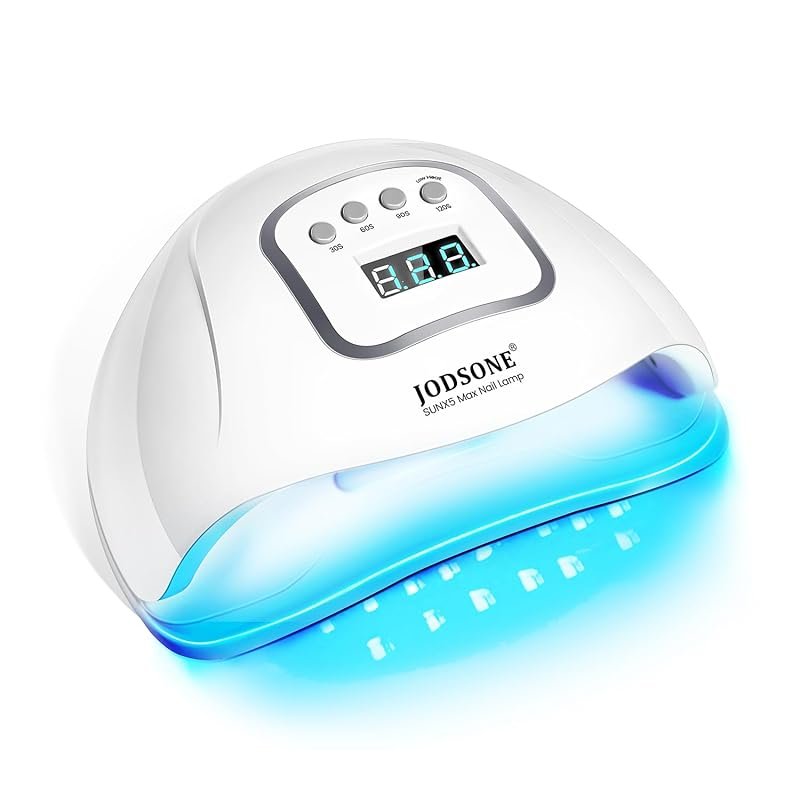 JODSONE UV LED Nail Lamp with Automatic Sensor and 4 Timers for Gel Po