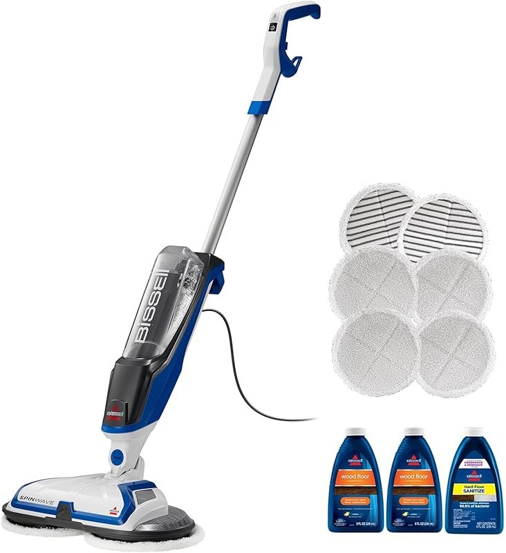 Bissell SpinWave Hard Floor Expert Corded Spin Mop Cleaner with Washab