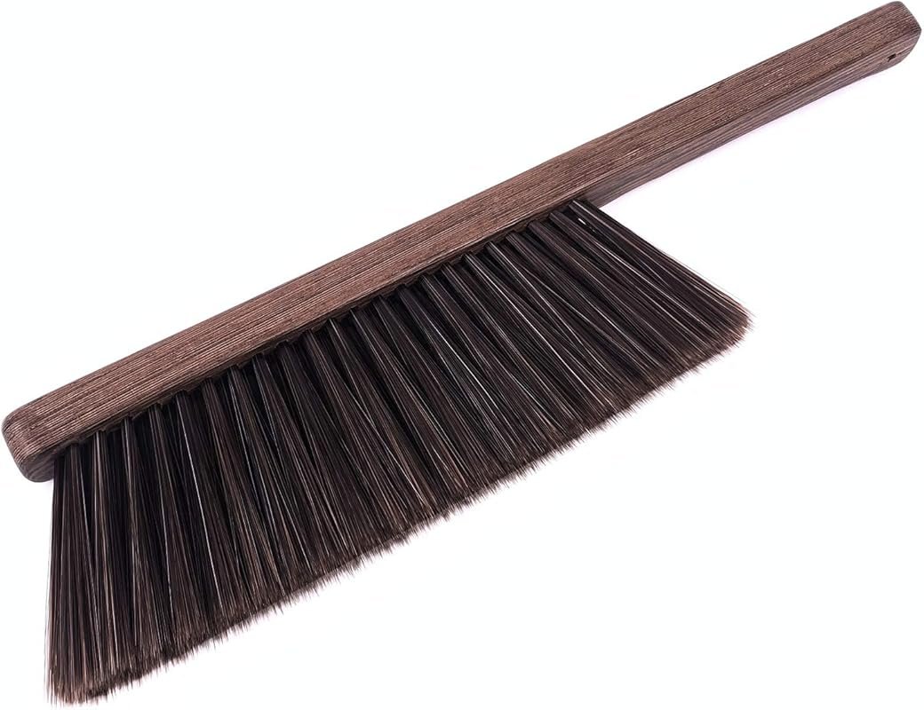 Hand Broom Soft Bristles Dusting Brush for Cleaning Car Bed Couch Furn