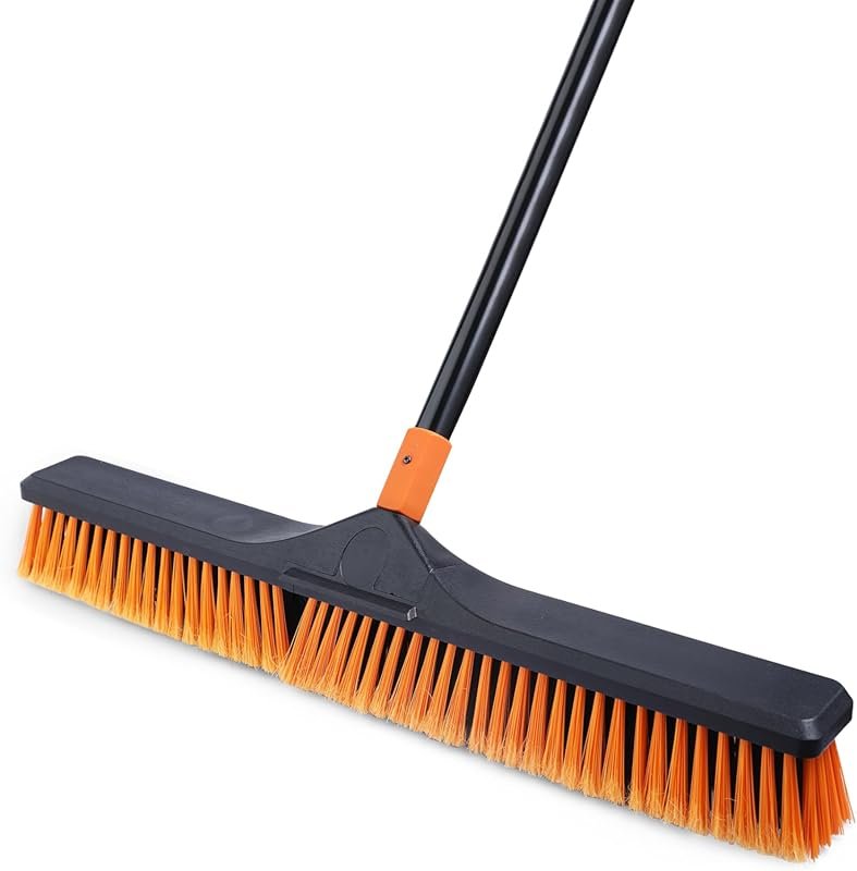24-Inch Heavy Duty Push Broom with 65