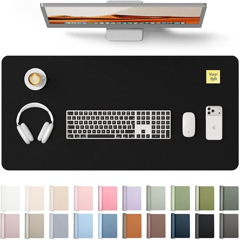 YSAGi Leather Desk Protector, 31.5