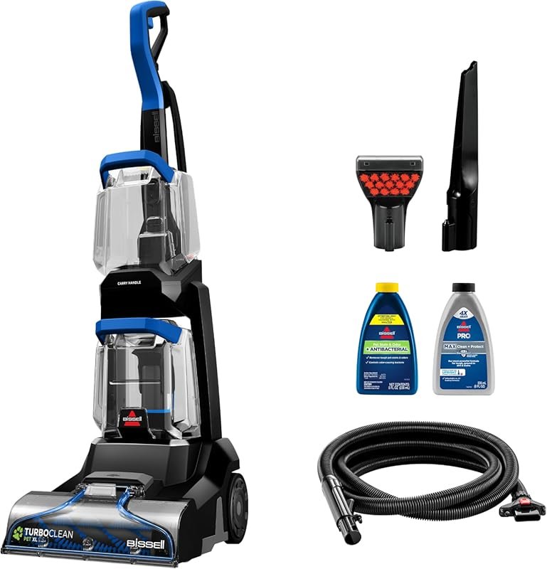 BISSELL TurboClean Pet XL Upright Carpet Cleaner with Tough Stain Tool