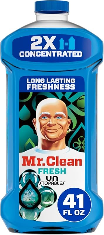Mr. Clean 2X Concentrated Multi-Surface Cleaner with Unstopables Fresh