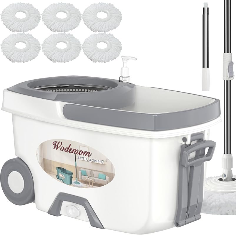 Spin Mop and Bucket System with Wringer, 61