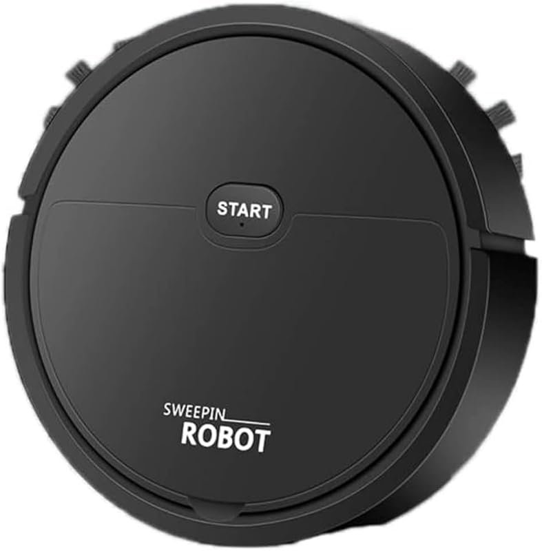 USB Smart 3-in-1 Thin Robot Vacuum Cleaner: Powerful Suction, Quiet Se