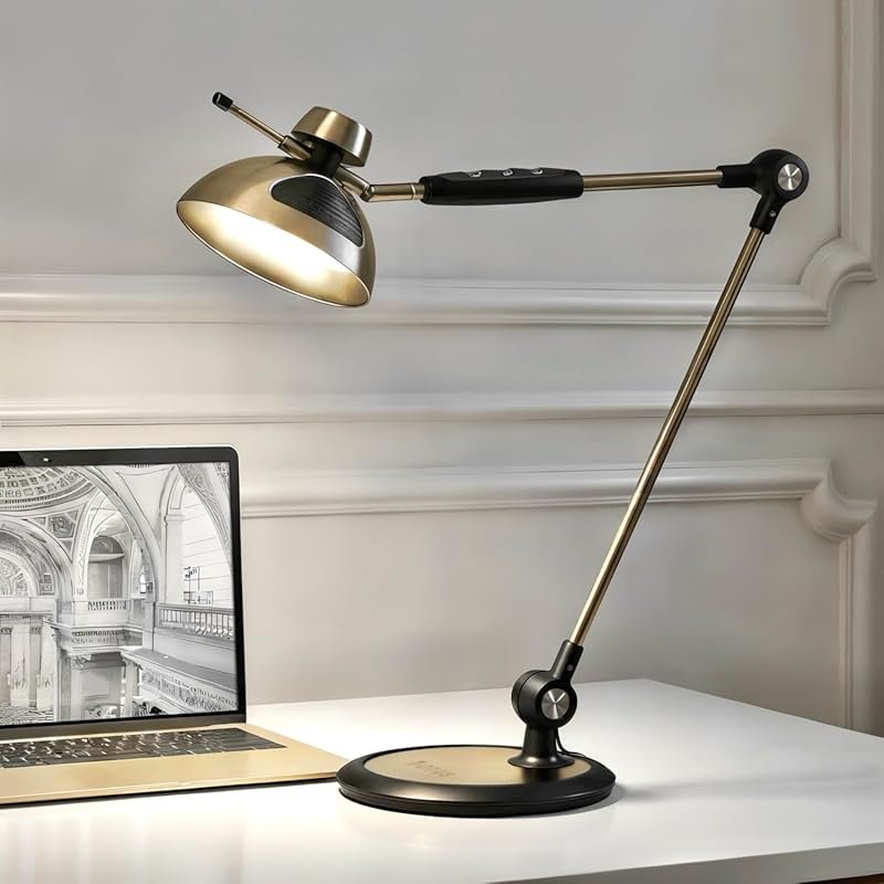 OTUS Tall LED Architect Lamp: Gesture & Touch Control, 1500 Lux Eye-Ca