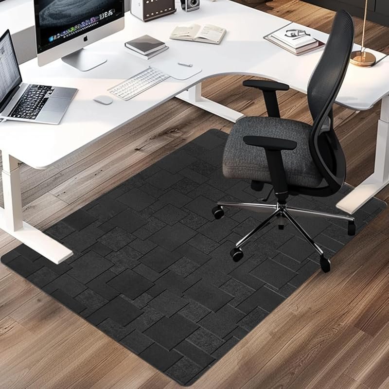 63x51 Large Office Chair Mat for Hard Floors: Multi-Purpose Desk Floor