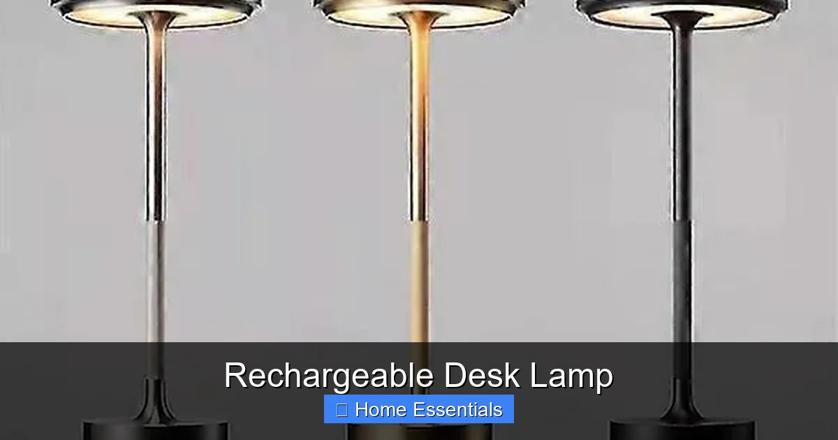 Rechargeable Desk Lamp
