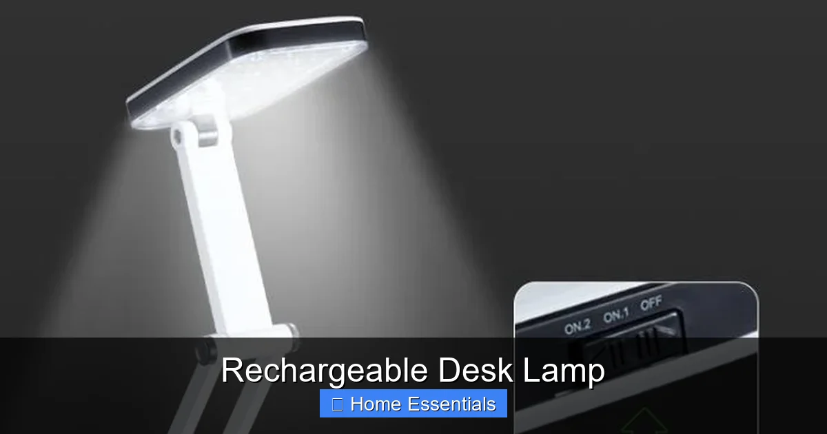 Rechargeable Desk Lamp