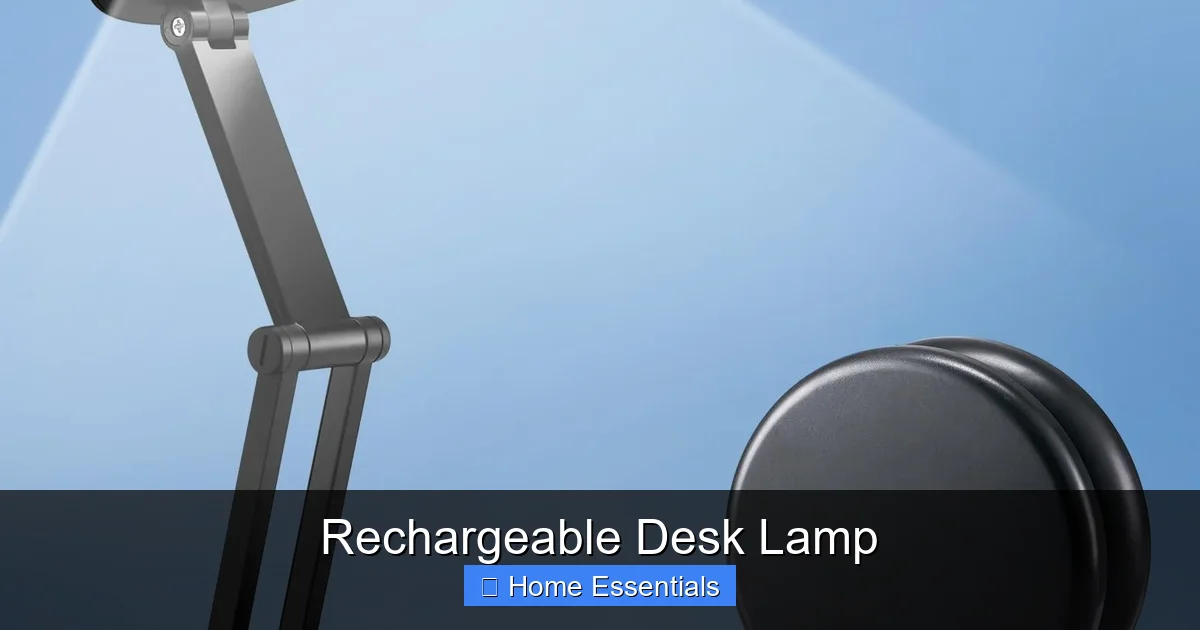 Rechargeable Desk Lamp