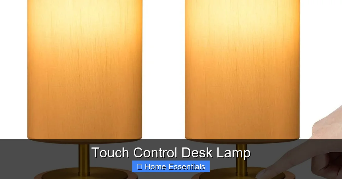 Touch Control Desk Lamp