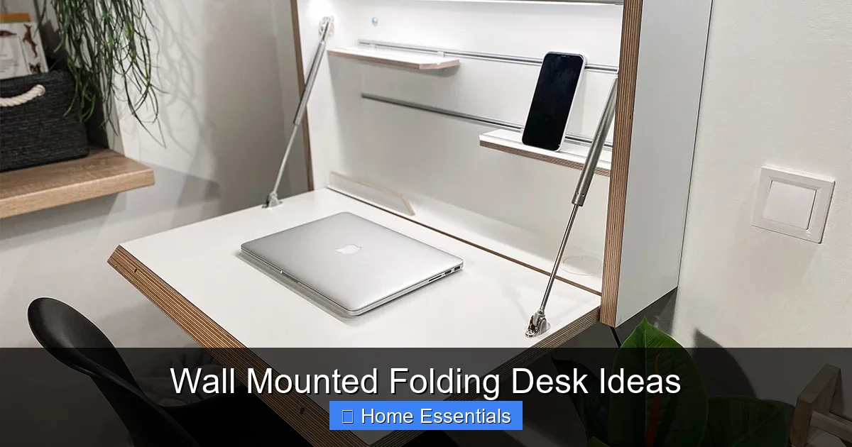 Wall Mounted Folding Desk Ideas