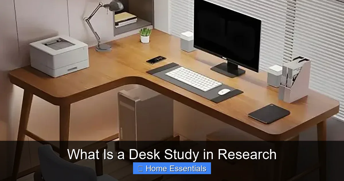 What Is a Desk Study in Research
