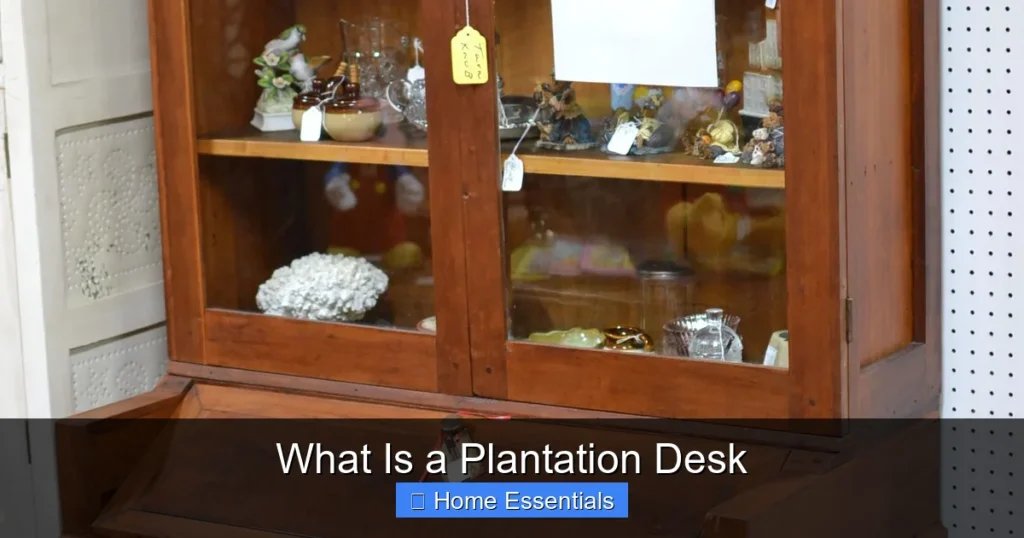 What Is a Plantation Desk