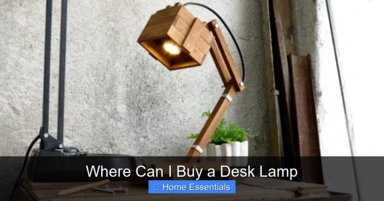 Where Can I Buy a Desk Lamp